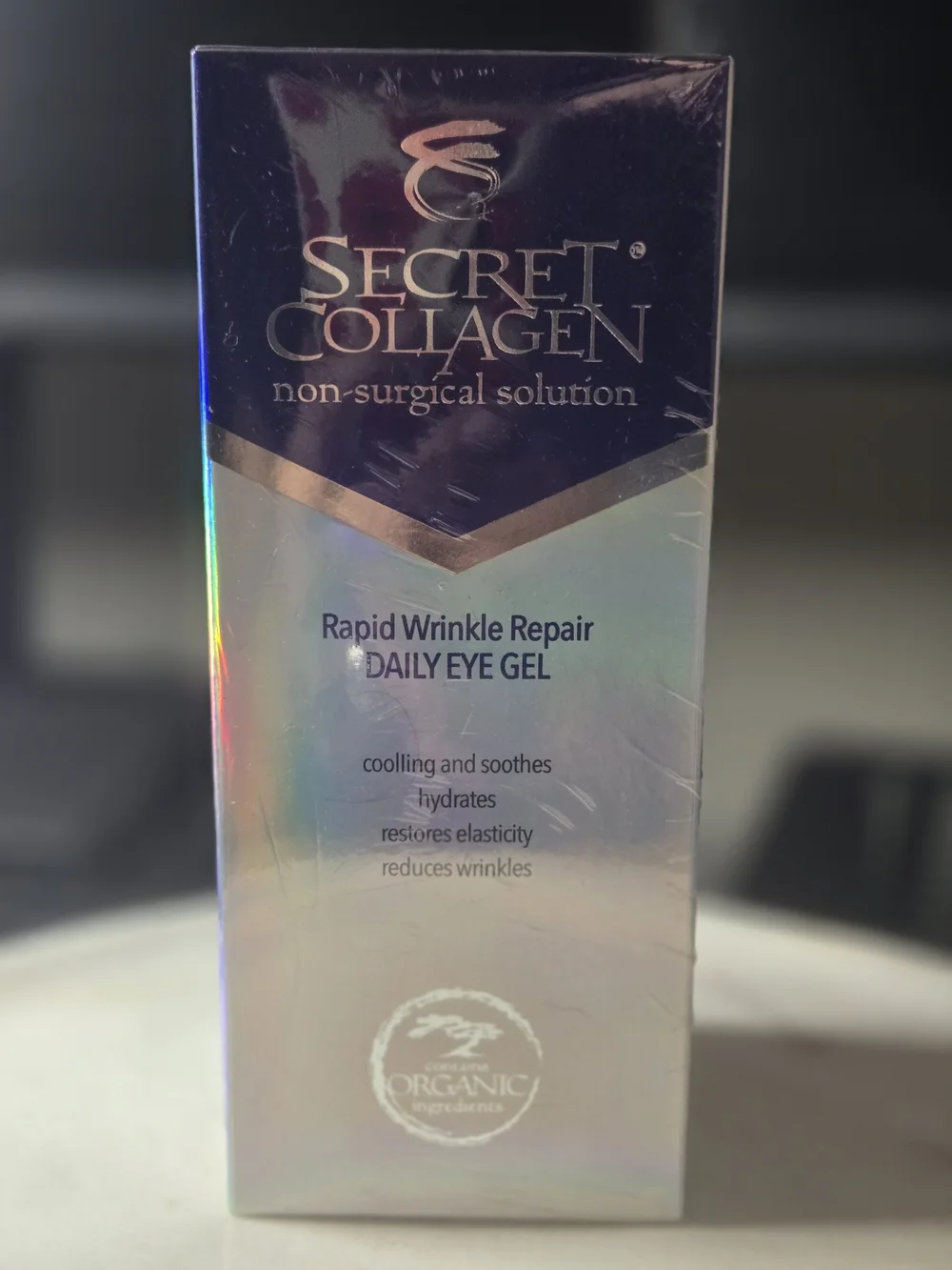 Secret Collagen Rapid Wrinkle Repair Daily Eye Gel 50ml NIB Sealed